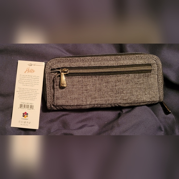 Lug Tendu wallet - Heather grey - Picture 2 of 6